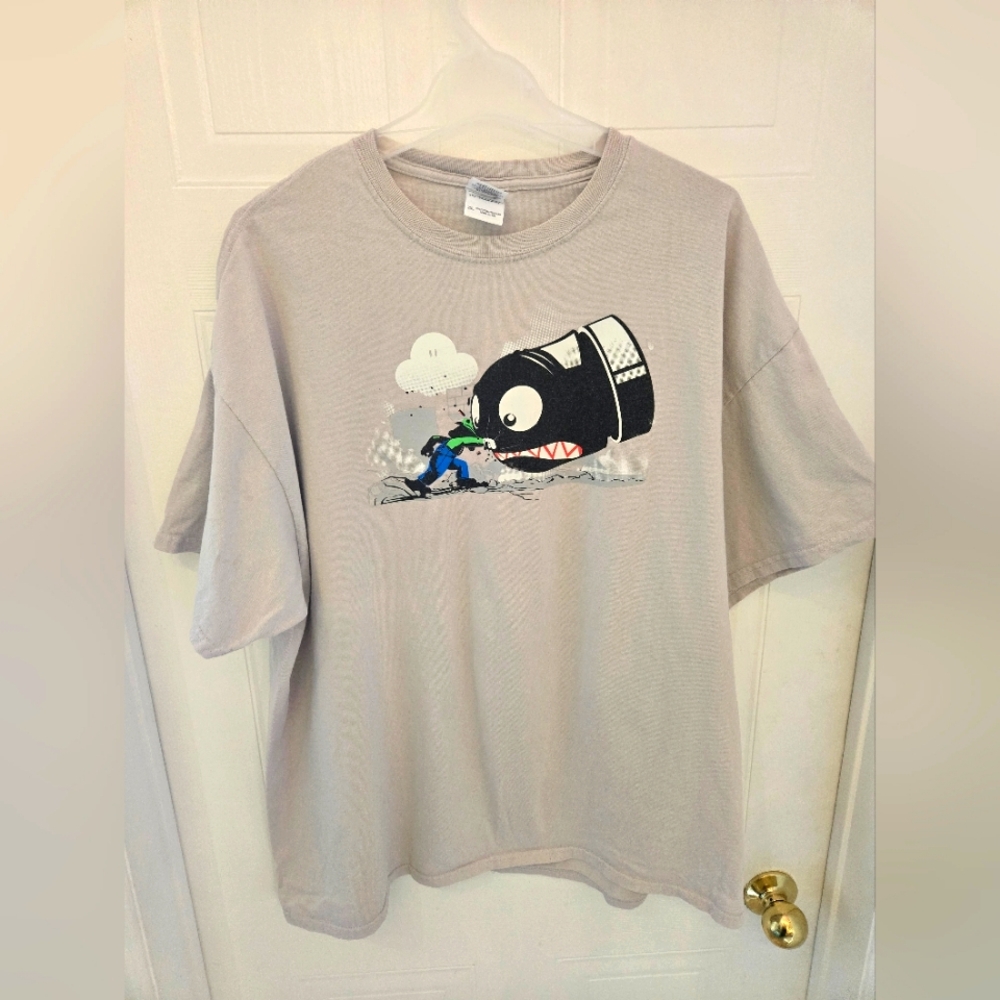 Men's 2X short sleeve custom t-shirt